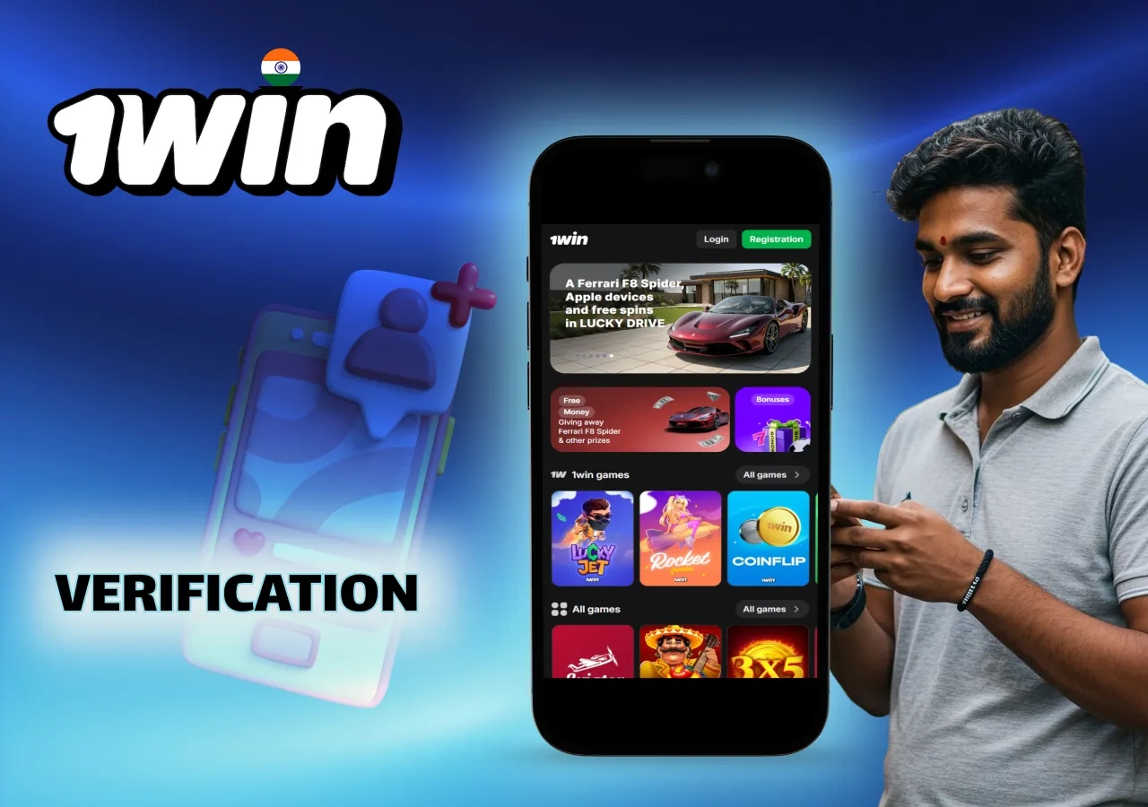 Identity verification at 1Win India to secure your account